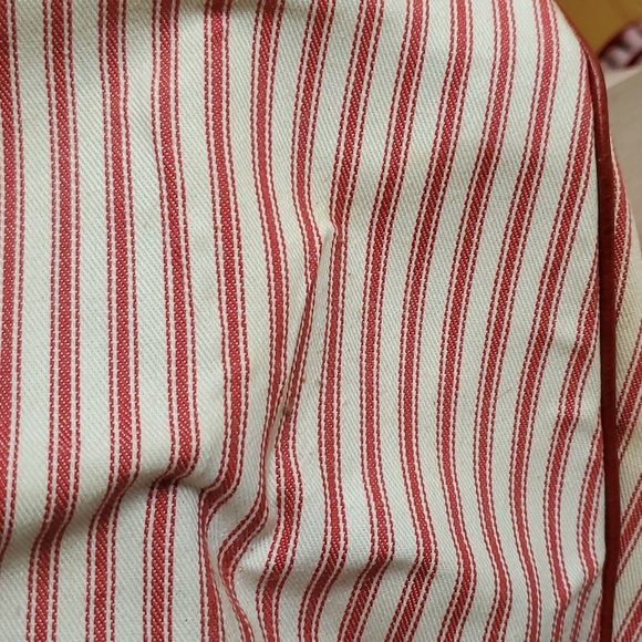 Brighton Bamboo Handle Doctor Bag Candy Stripe Red Rose Vintage Retro Style - Picture 11 of 13